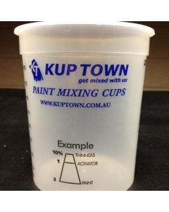 1000 ml (1L) Calibrated Mixing Cups