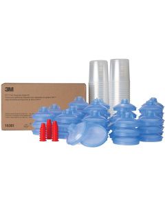 3M PPS Paint Spray Gun Cup Lids and Liners Kit, 16301